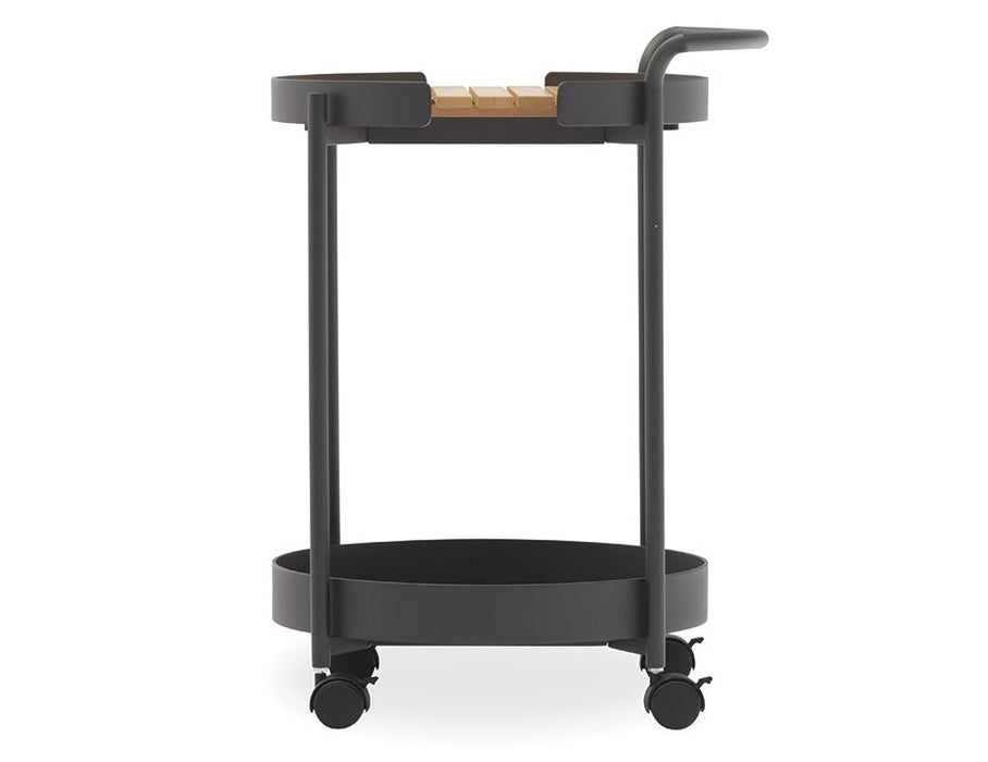 Fino Outdoor Bar Cart - Charcoal