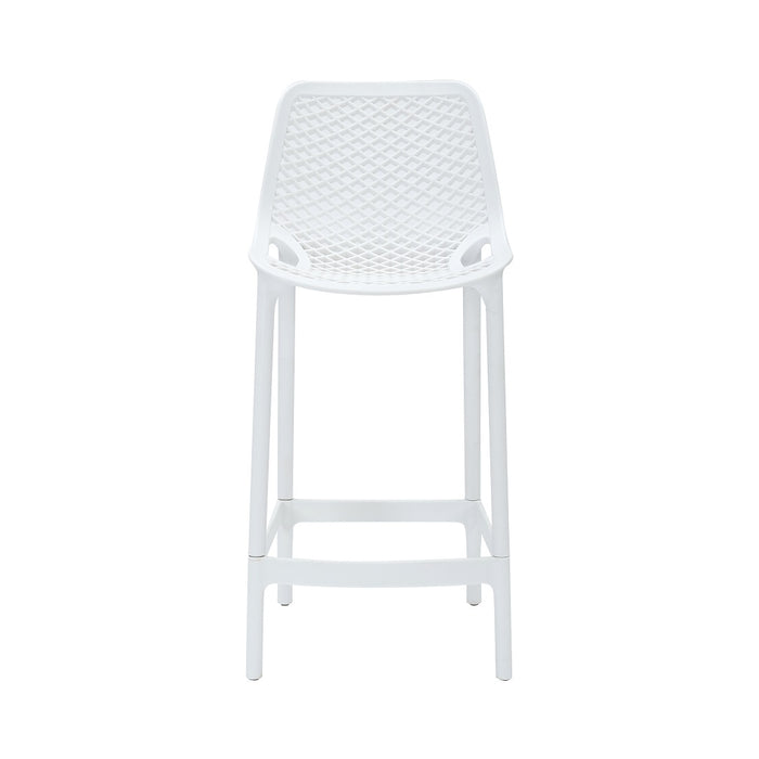 Cast 650mm H Stool - White