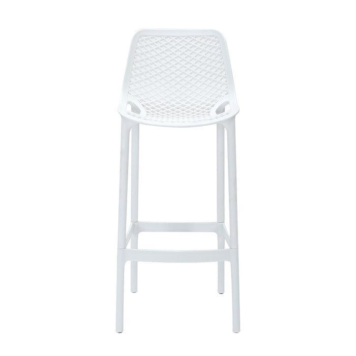 Cast 750mm H Stool - White