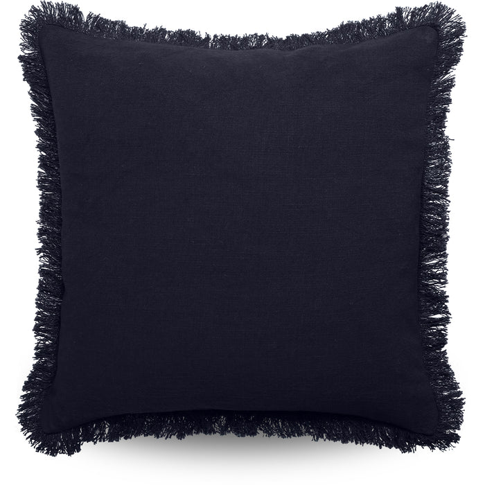 Monaco Fringe Cushion Cover Slate 50x50