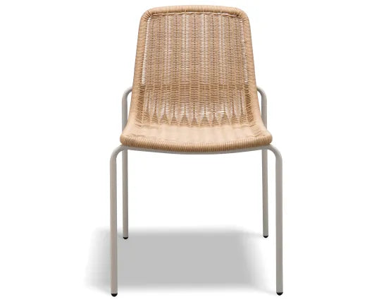 Cenote Rattan Dining Chair - Outdoor - Latte