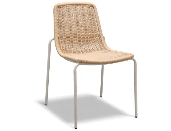 Cenote Rattan Dining Chair - Outdoor - Latte