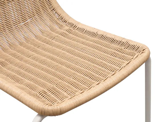 Cenote Rattan Dining Chair - Outdoor - Latte