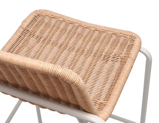 Cenote Rattan Bar Stool - Outdoor - Latte, 103cm H