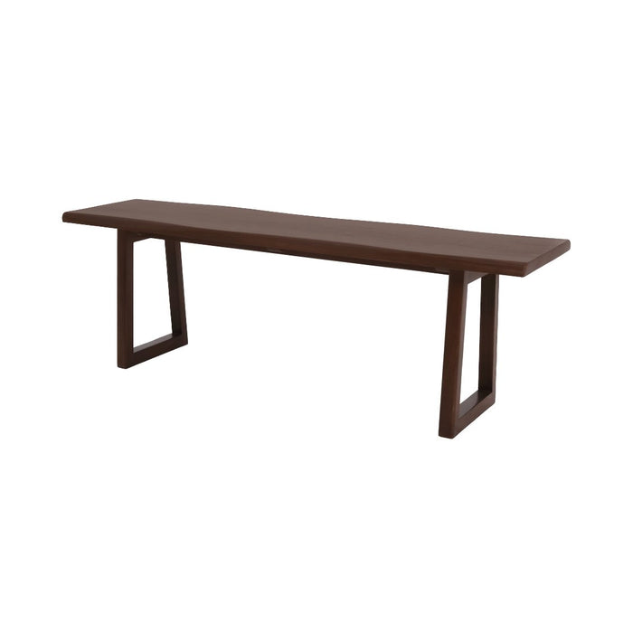 Linnea Live Edge Bench (Walnut)