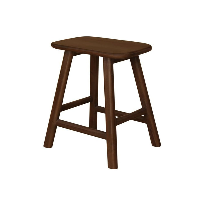 Oslo Stool/Side Table (Walnut)