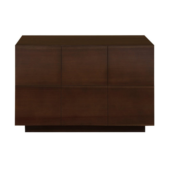 Hudson 2 Drawer Bedside Table (Walnut)