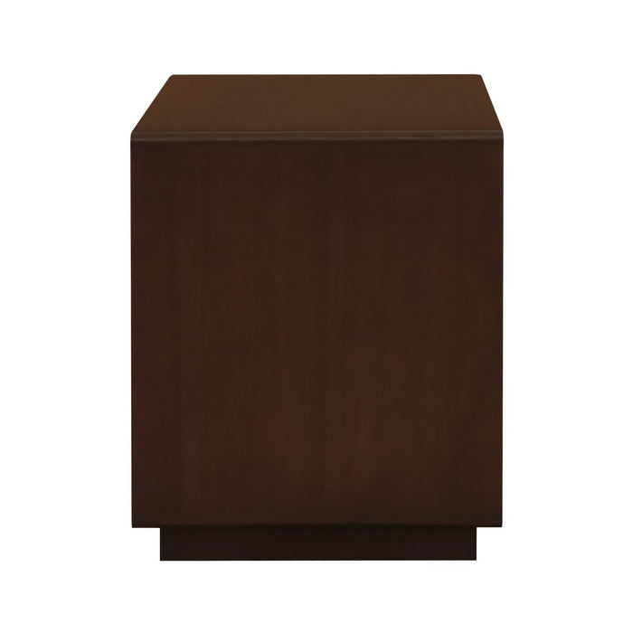 Oslo 2 Drawer Bedside Table (Walnut)