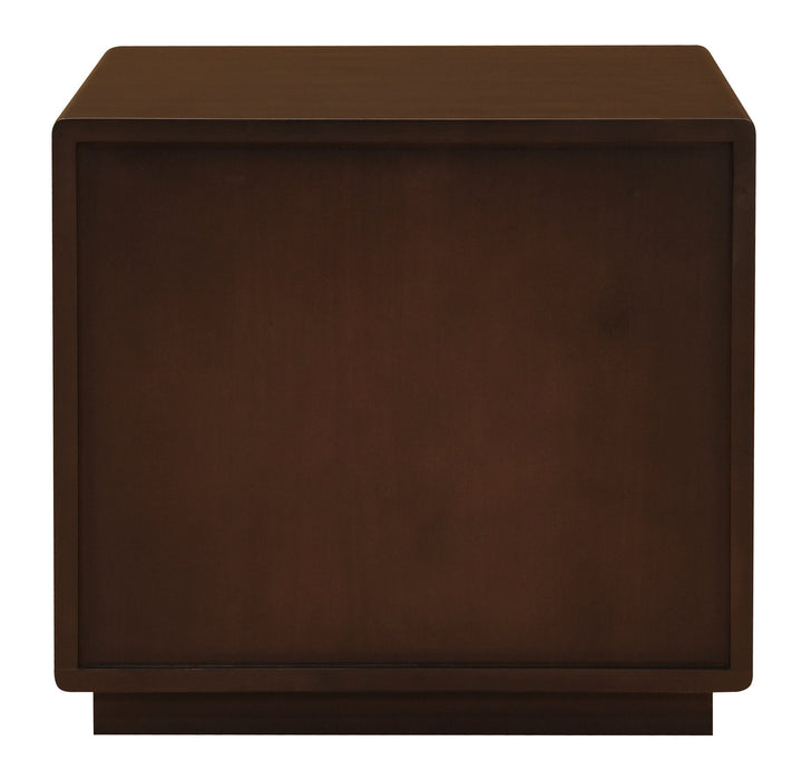 Oslo 2 Drawer Bedside Table (Walnut)
