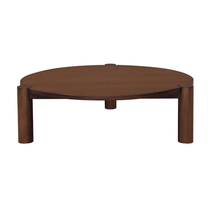 Newport Round Coffee Table (Walnut)