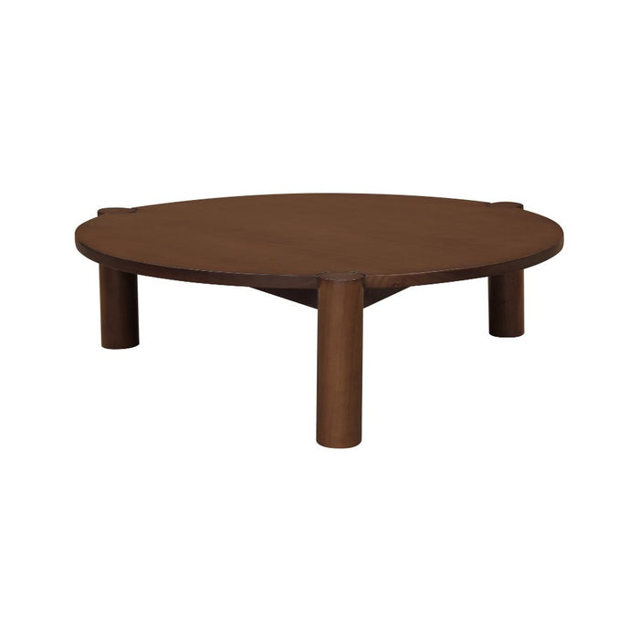 Newport Round Coffee Table (Walnut)