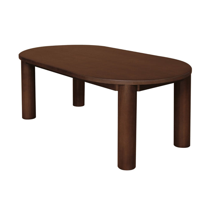 Newport Oval Coffee Table (Walnut)
