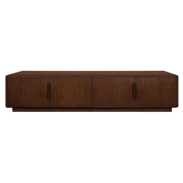 Gatsby 4 Door Entertainment Unit (Walnut)