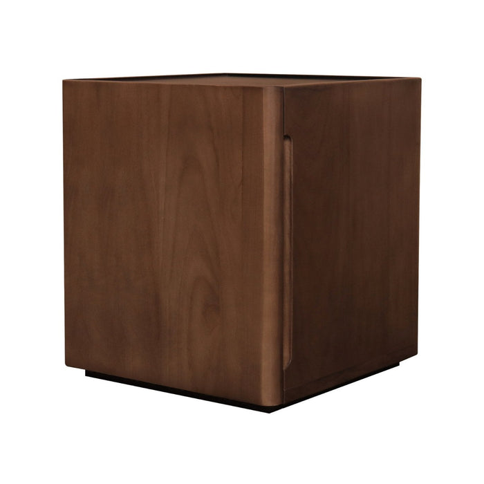 Adelle 1 Door Lamp Table (Walnut)
