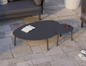 Cetara Side Table - Outdoor - Charcoal