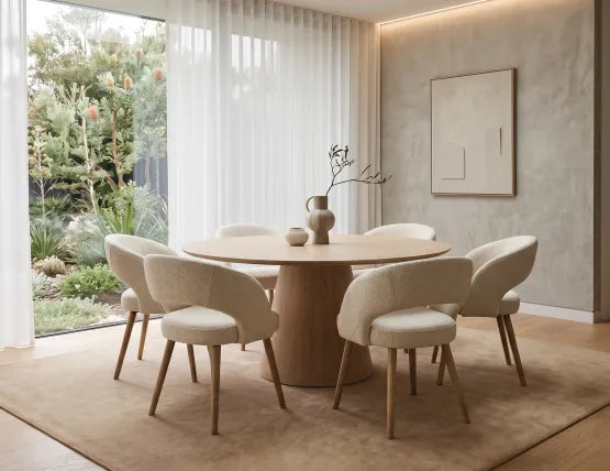 Circa Dining Table - Round - Natural Ash - 140cm