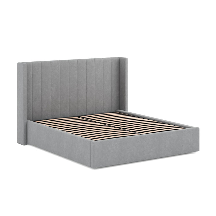 CBD6930-MI Wide Base Queen Sized Bed Frame - Flint Grey