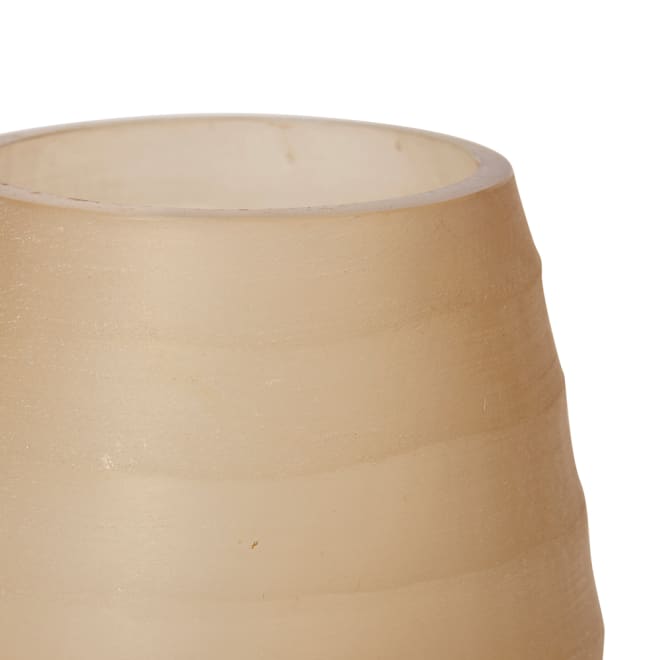 Lawrence Tealight Candle Holder - Sand, 11cm (H)