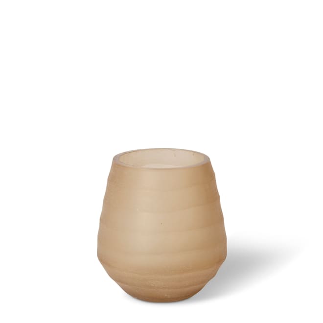 Lawrence Tealight Candle Holder - Sand, 11cm (H)