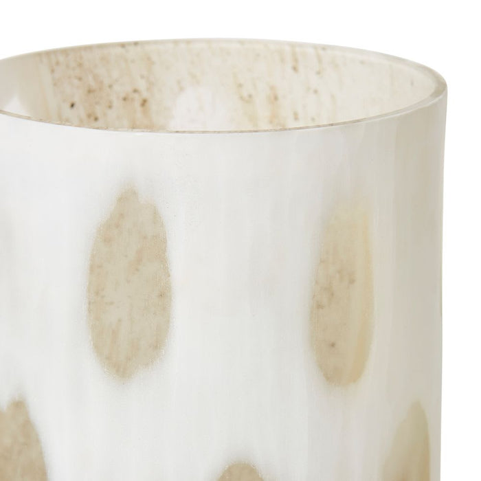 Haruni Vase - Brown/White, 23cm (H)
