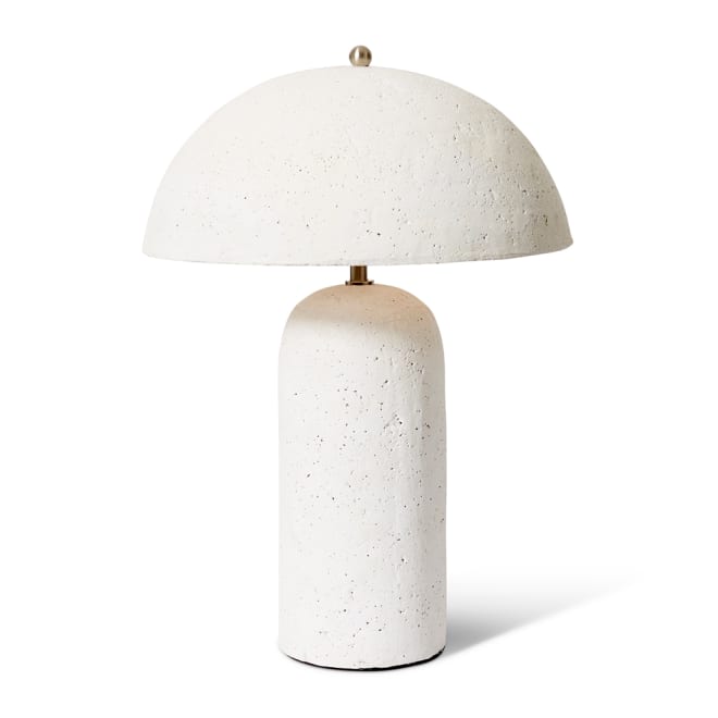 Tata Table Lamp - White, 50cm (H)