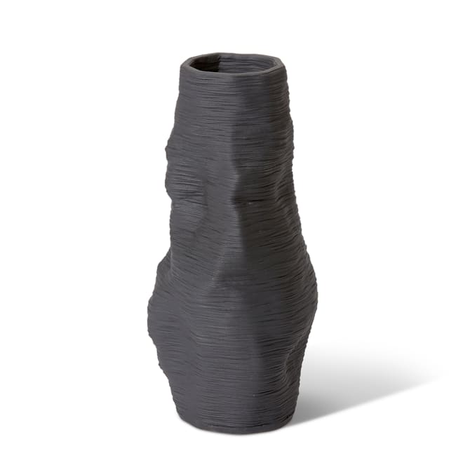 Lwazi Vessel - Black, 34cm (H)