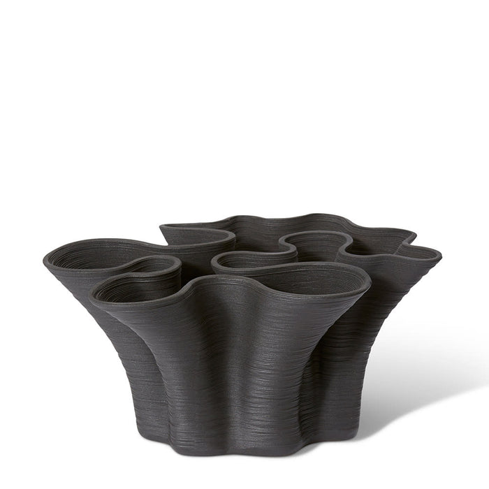 Gabriella (DS) Vase - Black, 17cm (H)