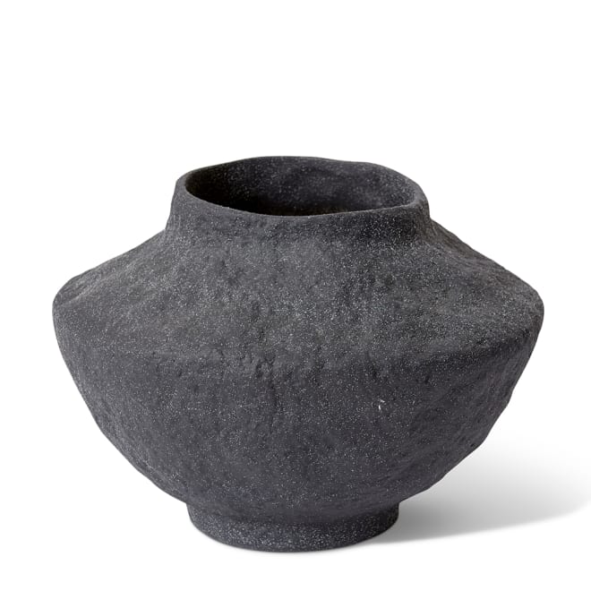 Kajiso Vessel - Black, 21cm (H)