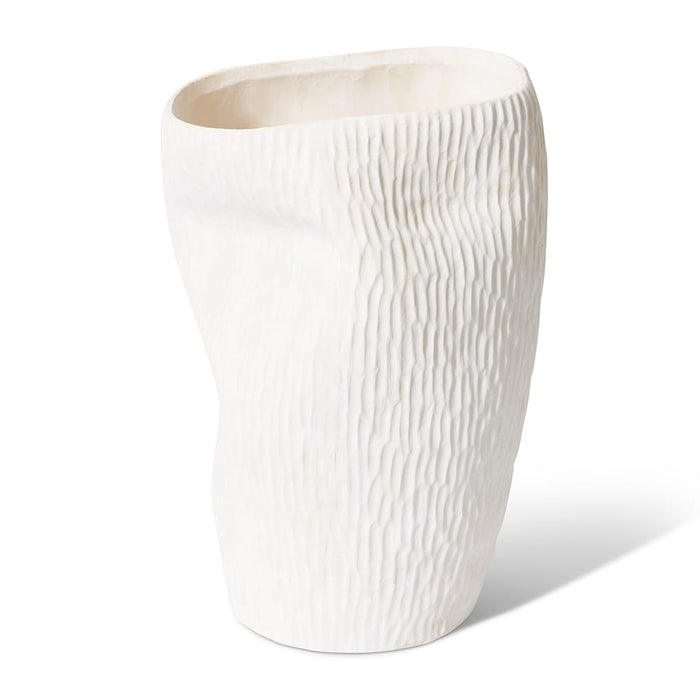Thompson Vase - Ivory, 45cm (H)