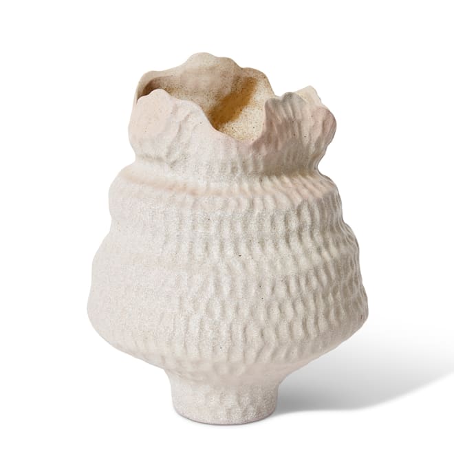 Dakalo Vase - Ivory, 38cm (H)
