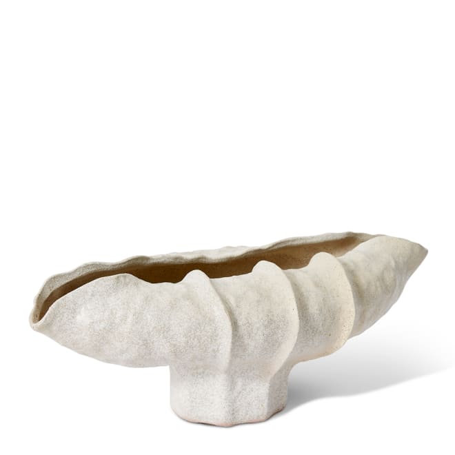 Andre Bowl - Ivory, 19cm (H)