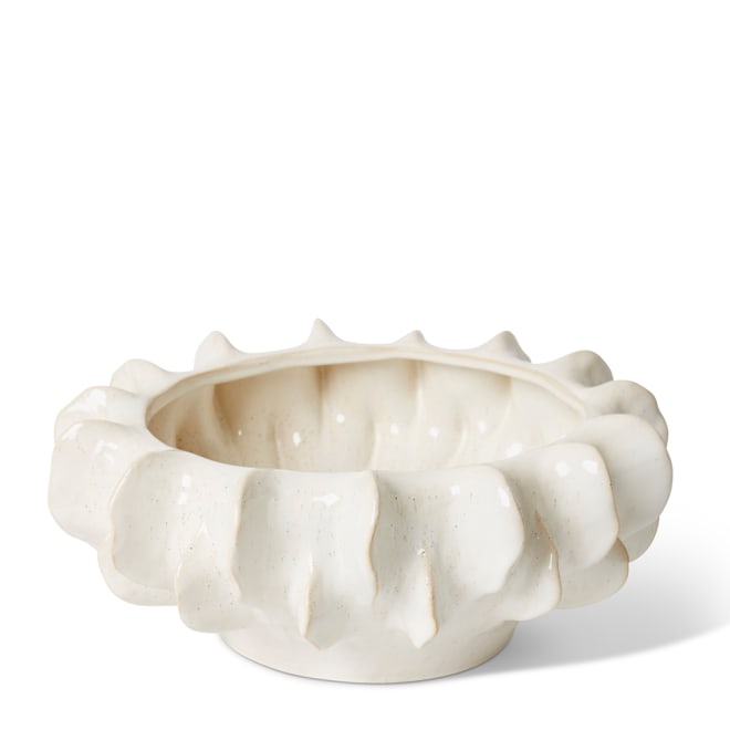 Kanika Bowl - White, 16cm (H)