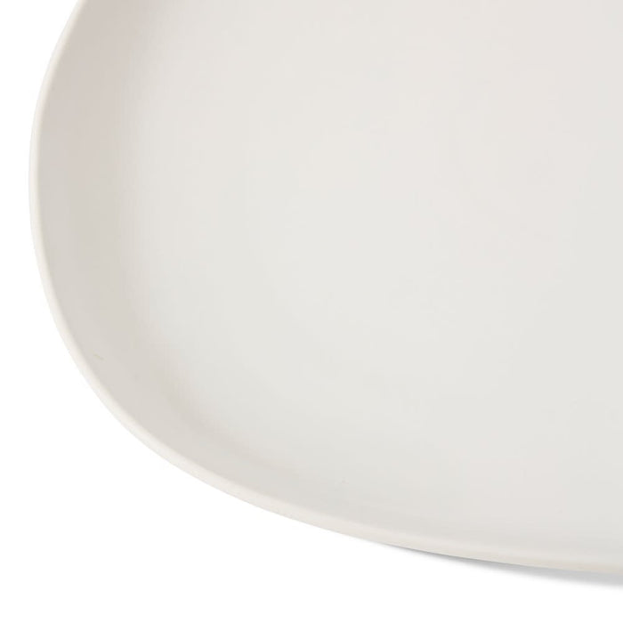 Nakano Plate II - White, 4cm (H)