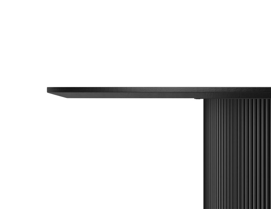 Mimi Dining Table - Black - Black - 120cm