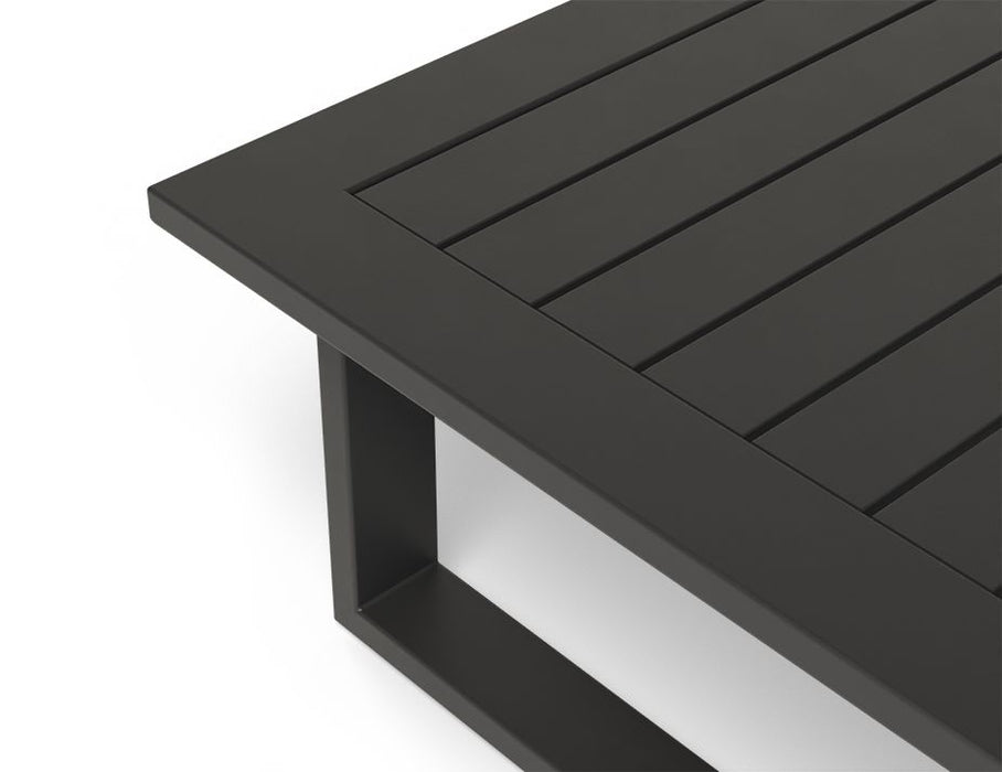 Vivara Outdoor Coffee Table - 85x85cm - Charcoal