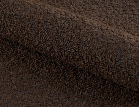 Mietta Swivel Lounge Chair - Cacao, Boucle