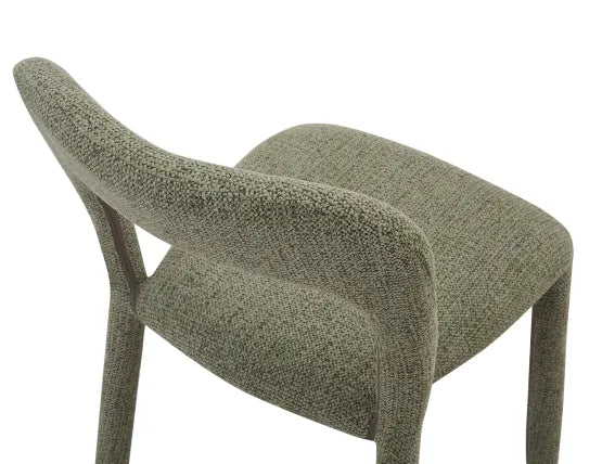 Coren Dining Chair - Green, Wood