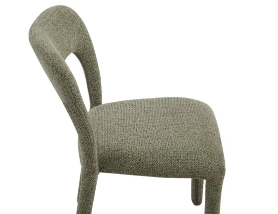 Coren Dining Chair - Green, Wood