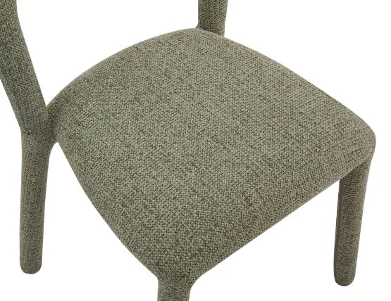 Coren Dining Chair - Green, Wood