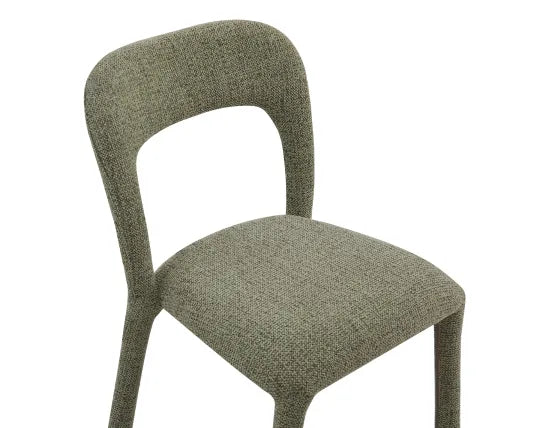 Coren Dining Chair - Green, Wood