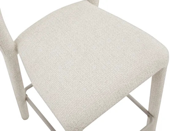 Coren Counter Stool - Grey, Metal, 93.5cm H
