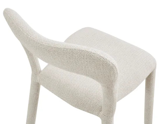 Coren Dining Chair - Grey, Metal