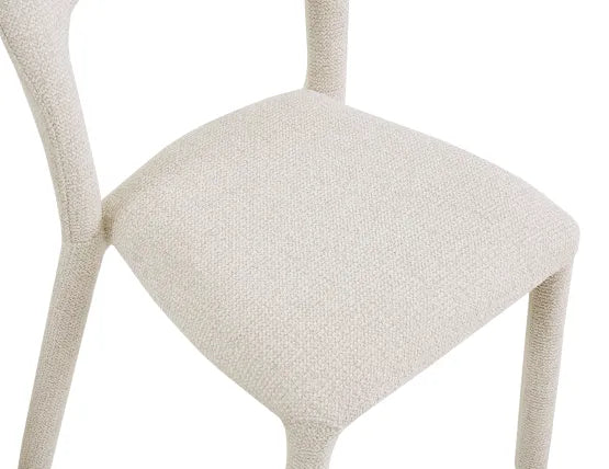 Coren Dining Chair - Grey, Metal