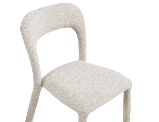 Coren Dining Chair - Grey, Metal