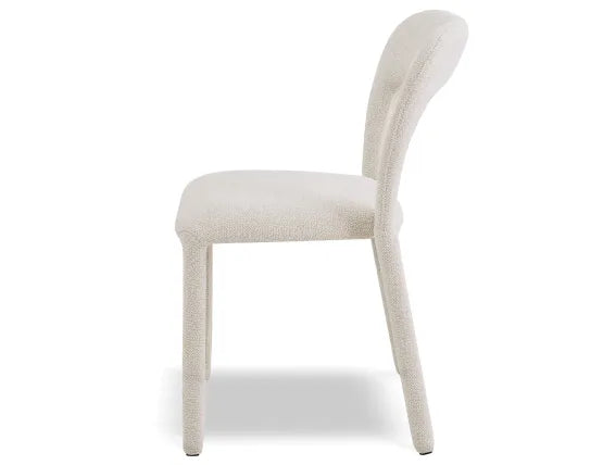 Coren Dining Chair - Grey, Metal