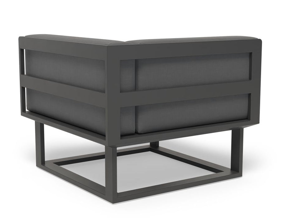 Vivara Sofa - Charcoal - Modular Section D - Corner