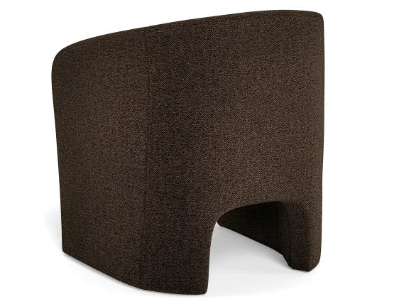 Cove Lounge Chair - Cacao, Boucle