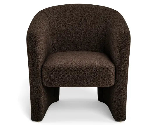 Cove Lounge Chair - Cacao, Boucle