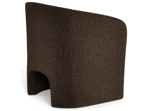 Cove Lounge Chair - Cacao, Boucle