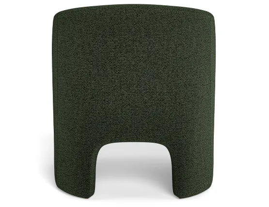 Cove Lounge Chair - Green, Boucle